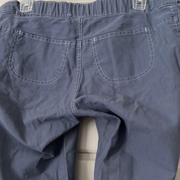 Old Navy Maternity 100% cotton Sz 6 blue chinos pants - Picture 5 of 9